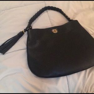 Black Hobo Style Tory Burch Bag